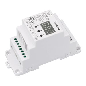 Контроллер SMART-K3-RGBW (12-36V, 4x5A, DIN, 2.4G) (Arlight, IP20 Пластик, 5 лет) в Москве от компании ФЕРОСВЕТ
