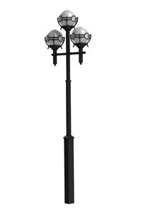Парковый фонарь с 3 лампами Versailles 3 м 520-33/b-30