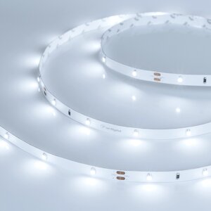 Светодиодная лента RT 2-5000 24V Cool 8K 0.5x (3528, 150 LED, LUX) (Arlight, 2.9 Вт/м, IP20)