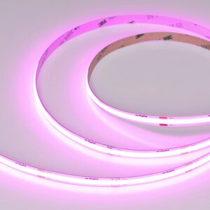 Светодиодная лента COB-X480-8mm 24V Magenta (8 W/m, IP20, 5m) (Arlight, -) 047741