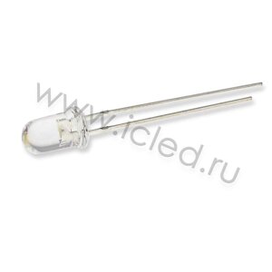 Светодиод ICL-5mm LE62 (flash rgb, clear) DELCI в Москве от компании ФЕРОСВЕТ  ( FEROSVET)