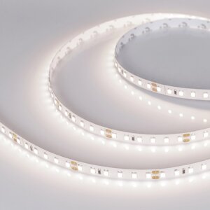 Светодиодная лента RT-A120-8mm 24V Day4000 (14.4 W/m, IP20, 2835, 5m) (Arlight, Открытый)