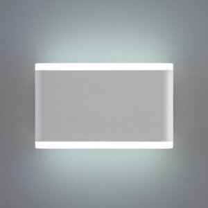 Уличный настенный светодиодный светильник Cover белый 1505 TECHNO LED