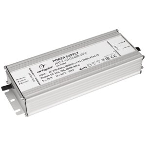 Блок питания ARPV-UH24480-PFC (24V, 20A, 480W) (Arlight, IP67 Металл, 7 лет) в Москве от компании ФЕРОСВЕТ