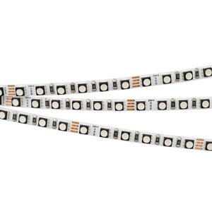 Светодиодная лента MINI-120-24V RGB 5mm (3535, 5m, LUX) (Arlight, 8 Вт/м, IP20) 025707