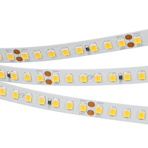 Светодиодная лента RT 2-5000 24V Day4000 2x (2835, 160 LED/m, LUX) (Arlight, 12 Вт/м, IP20)