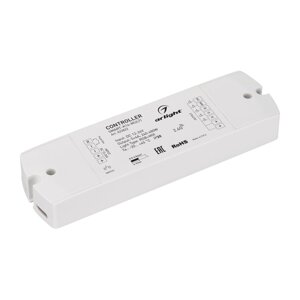 Контроллер SMART-K14-MULTI (12-24V, 5x4A, RGB-MIX, 2.4G) (Arlight, IP20 Пластик, 5 лет) в Москве от компании ФЕРОСВЕТ