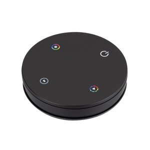INTELLIGENT ARLIGHT Пульт SMART-801-22-1G-RGBW Black (3V, Magnet, 2.4G) (Arlight, IP20 Пластик, 5 лет) 046479
