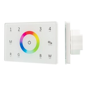 Панель Sens SMART-P85-RGBW White (230V, 4 зоны, 2.4G) (Arlight, IP20 Пластик, 5 лет) в Москве от компании ФЕРОСВЕТ