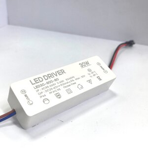 Светодиодный драйвер BD 10C3B LD90 (220V, 30W, 26-36V, 900mA, IP20) DELCI