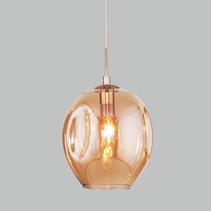 Подвесной светильник со стеклянным плафоном Mill 50195/1 золото