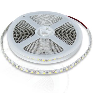 Светодиодная лента LUX class, 3528, 120 led/m, Warm White,12V, IP33. DELCI