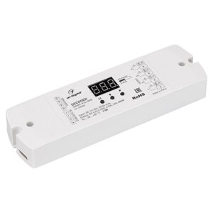 Декодер SMART-K16-DMX (12-24V, 4x5A) (Arlight, IP20 Пластик, 5 лет) в Москве от компании ФЕРОСВЕТ