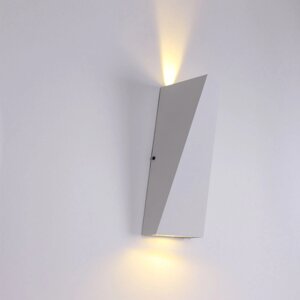 Светодиодный светильник JH-BD06 DHL18 (220V, 2х3W, белый корпус, warm white) DELCI