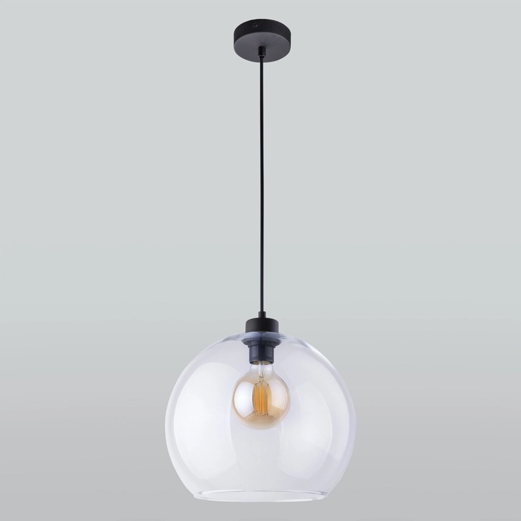 Подвесной светильник со стеклянным плафоном 2076 Cubus от компании ФЕРОСВЕТ - фото 1