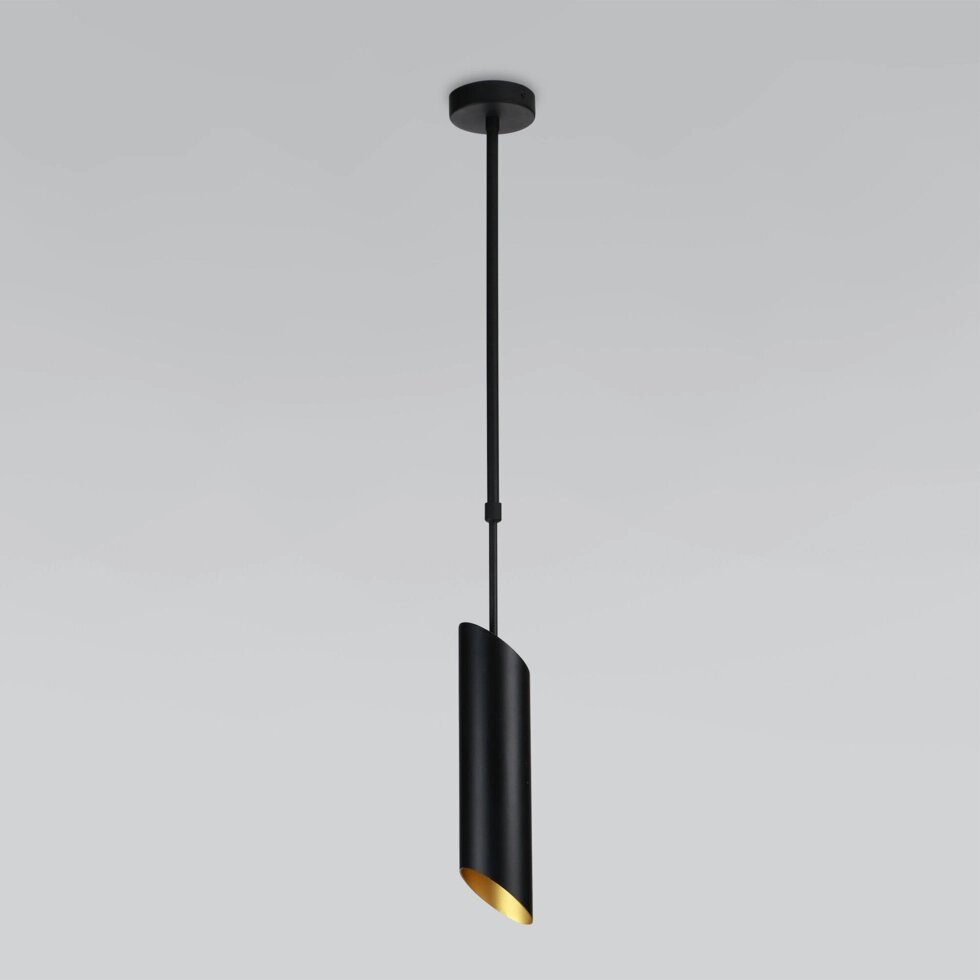 Подвесной светильник в стиле лофт 50245/1 черный от компании ФЕРОСВЕТ - фото 1