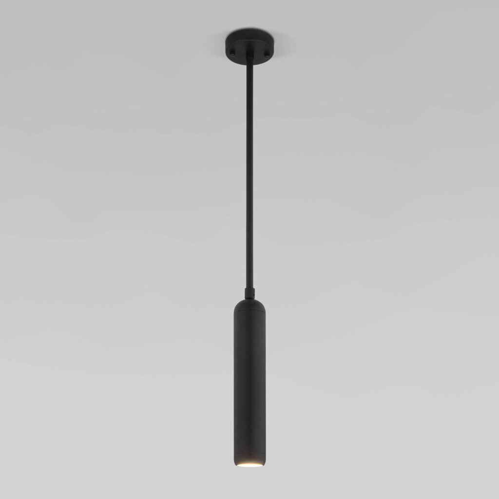 Подвесной светильник в стиле лофт 50255/1 черный от компании ФЕРОСВЕТ - фото 1