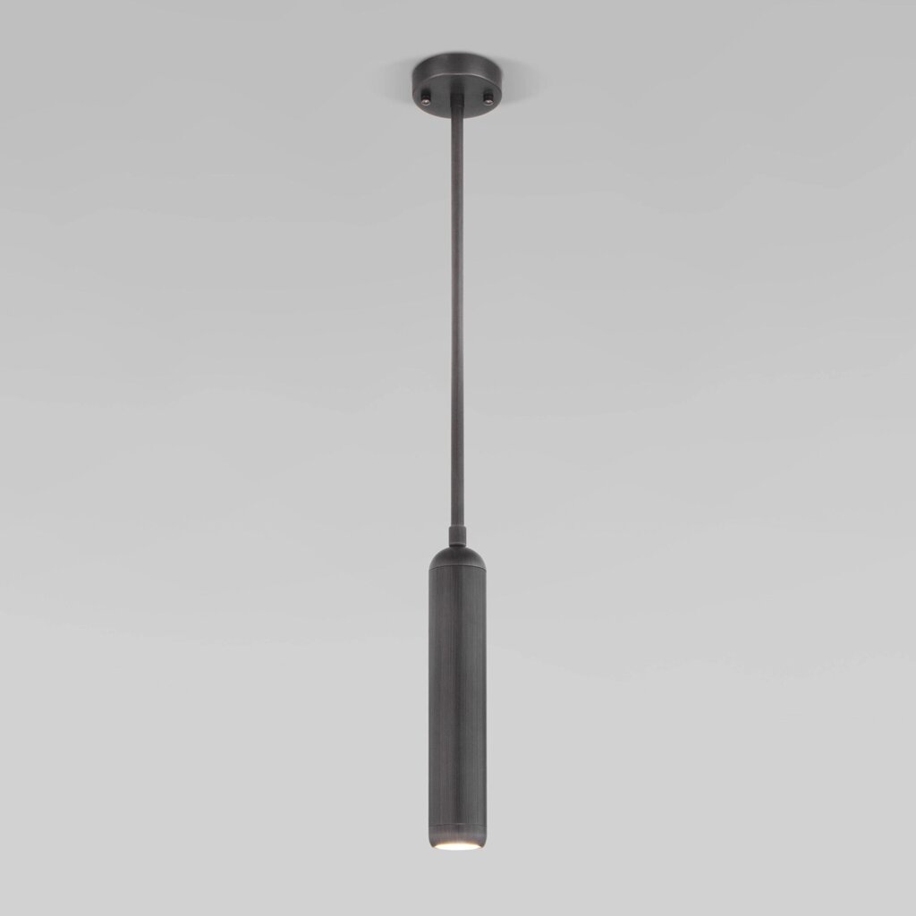 Подвесной светильник в стиле лофт 50255/1 титан от компании ФЕРОСВЕТ - фото 1