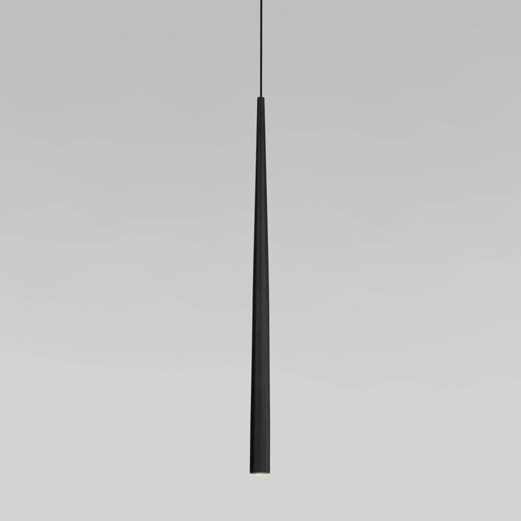 Подвесной светодиодный светильник 3W 4000K черный матовый 50257 LED от компании ФЕРОСВЕТ - фото 1