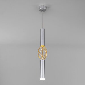 Подвесной светодиодный светильник в стиле лофт 50191/1 LED серебро / золото