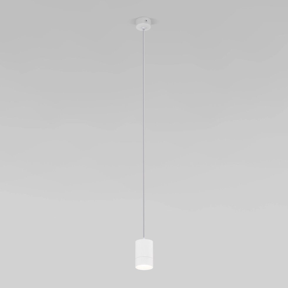 Подвесной светодиодный светильник в стиле лофт 50248/1 LED/ белый от компании ФЕРОСВЕТ - фото 1