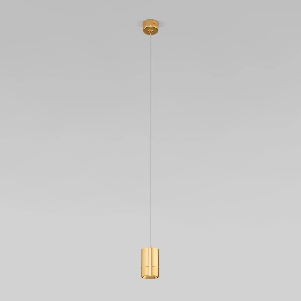 Подвесной светодиодный светильник в стиле лофт 50248/1 LED/ золото от компании ФЕРОСВЕТ - фото 1