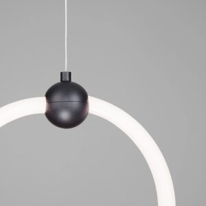 Подвесной светодиодный светильник в стиле минимализм 90166/1 черный