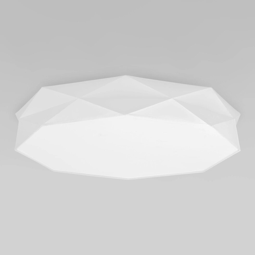 Потолочный светильник с тканевым абажуром 4225 Kantoor White от компании ФЕРОСВЕТ - фото 1
