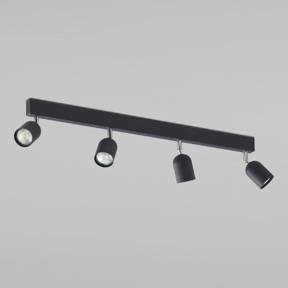 Потолочный светильник в стиле лофт 1009 Top Black от компании ФЕРОСВЕТ - фото 1