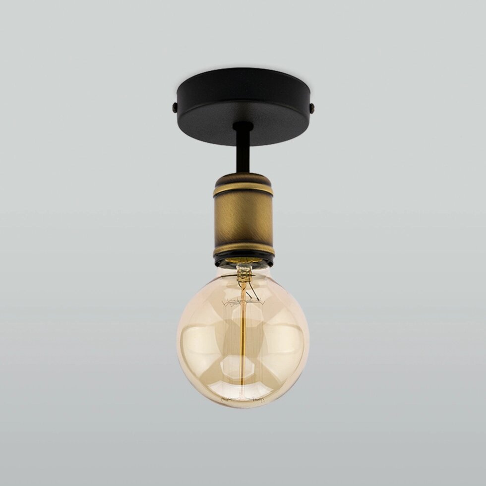 Потолочный светильник в стиле лофт 1901 Retro от компании ФЕРОСВЕТ - фото 1