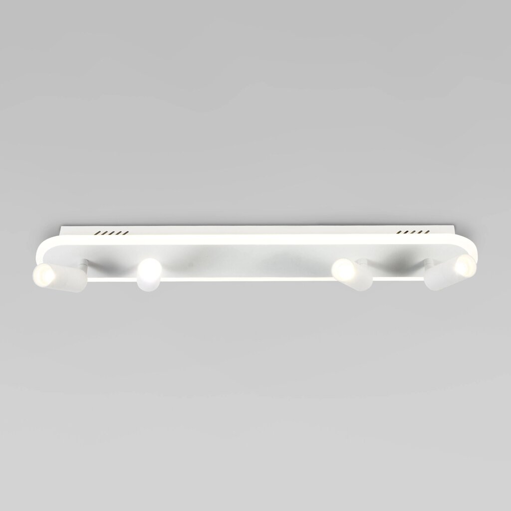 Потолочный светодиодный светильник 90268/4 белый от компании ФЕРОСВЕТ - фото 1