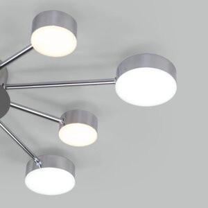 Потолочный светодиодный светильник с регулировкой цветовой температуры 90242/10 хром