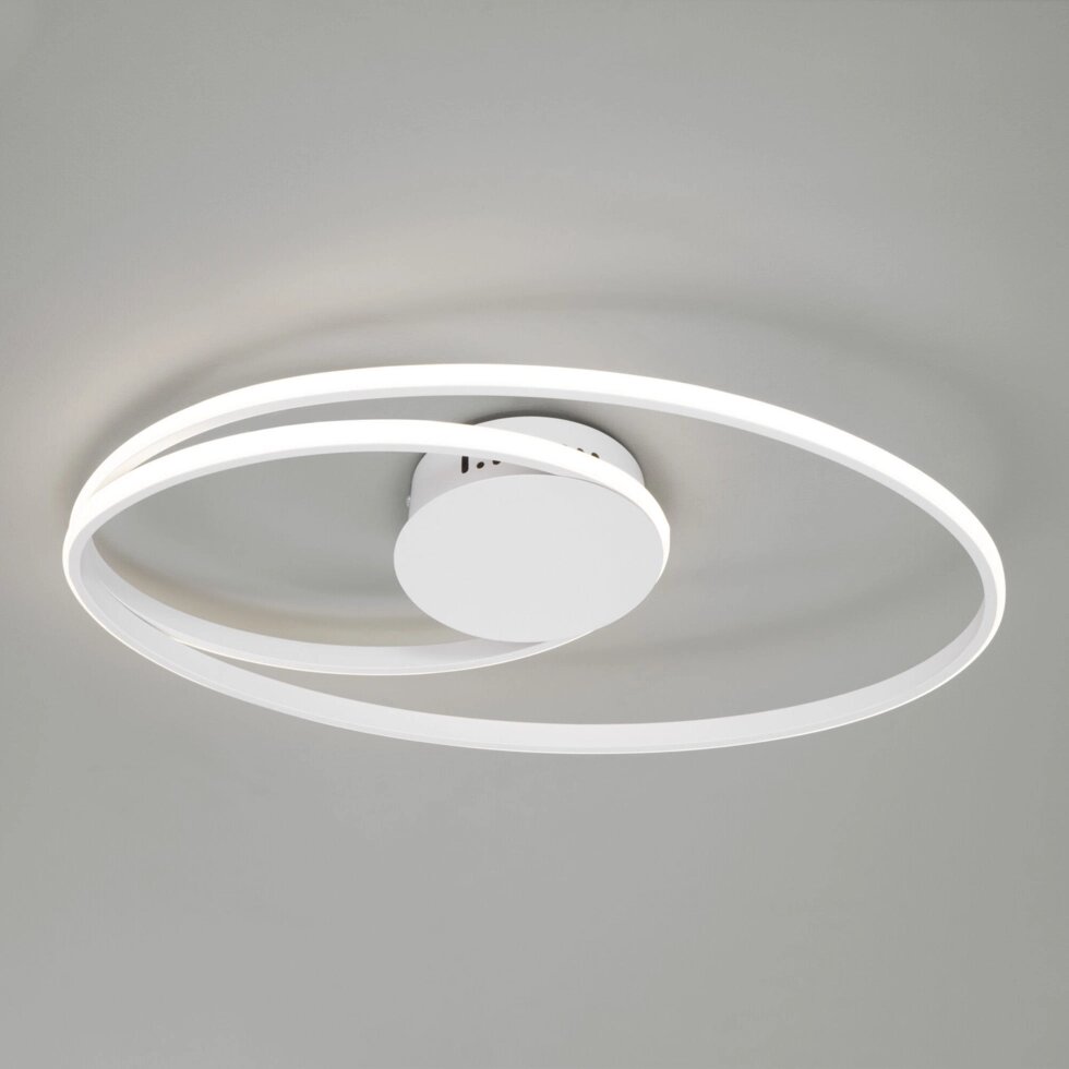 Потолочный светодиодный светильник в стиле минимализм 90250/1 от компании ФЕРОСВЕТ - фото 1