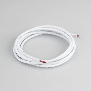 Провод питания ARL-moonlight-18AWG-2W-D6-CU-2000 white (arlight, закрытый)