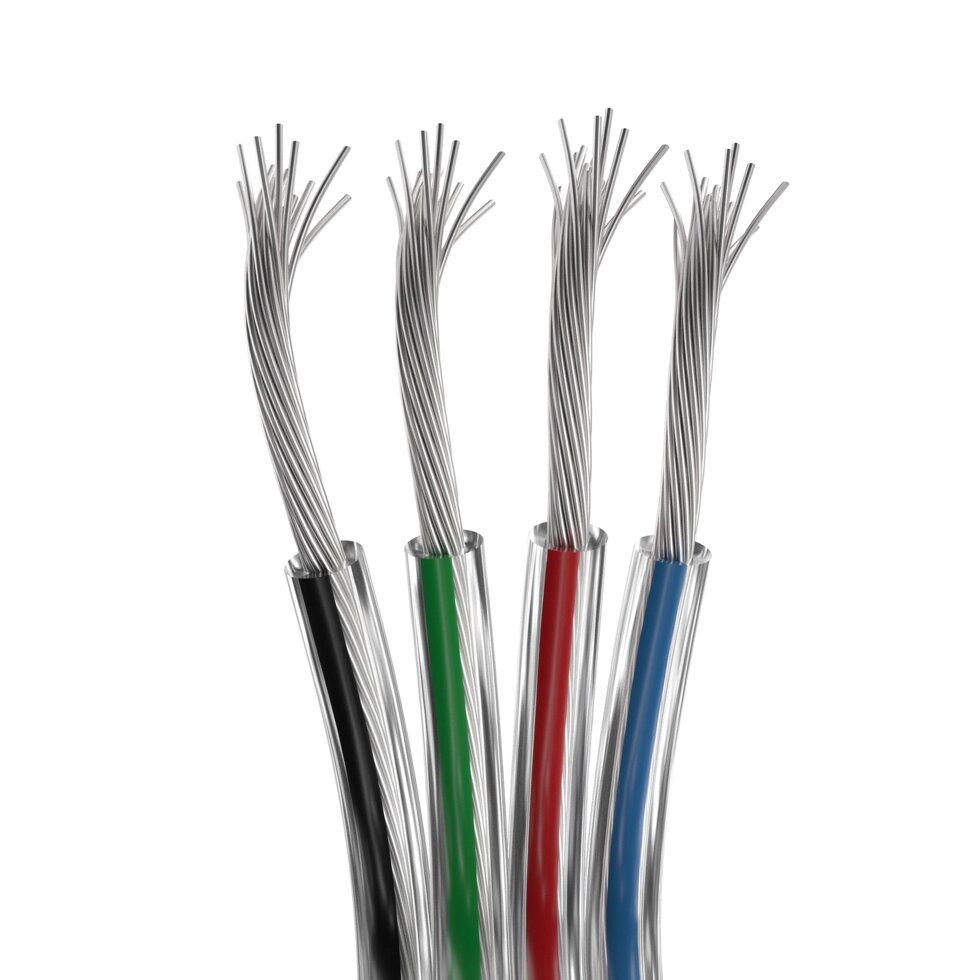 Шлейф питания ARL-18AWG-CLEAR-4Wire-CU (Arlight, -) от компании ФЕРОСВЕТ - фото 1