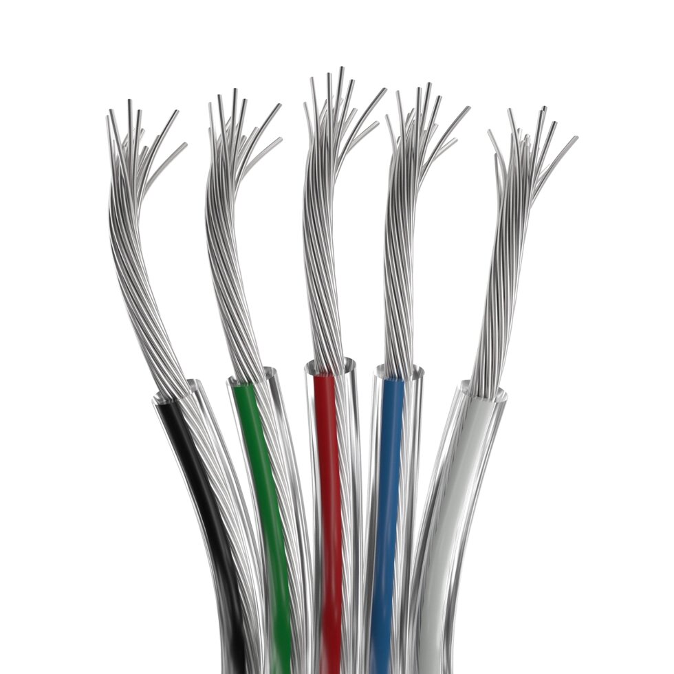 Шлейф питания ARL-20AWG-CLEAR-5Wire-CU (Arlight, -) от компании ФЕРОСВЕТ - фото 1