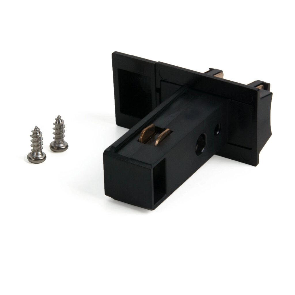Slim Magnetic Соединитель для круглого шарнирного коннектора (чёрный) 85011/00 от компании ФЕРОСВЕТ - фото 1
