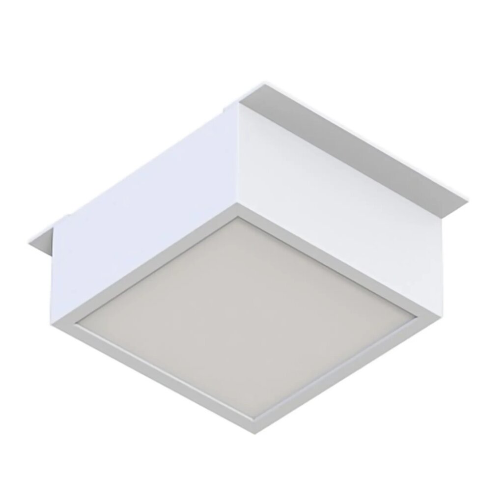 Светильник DL-GRIGLIATO-S90x90-12W Warm3000 (WH, 90 deg, 230V) (Arlight, IP40 Металл, 5 лет) 038332(1) от компании ФЕРОСВЕТ  ( FEROSVET) - фото 1