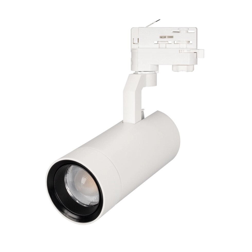 Светильник LGD-GELIOS-4TR-R80-30W Warm3000 (WH, 20-60 deg, 230V, DALI) (Arlight, IP20 Металл, 3 года) от компании ФЕРОСВЕТ - фото 1