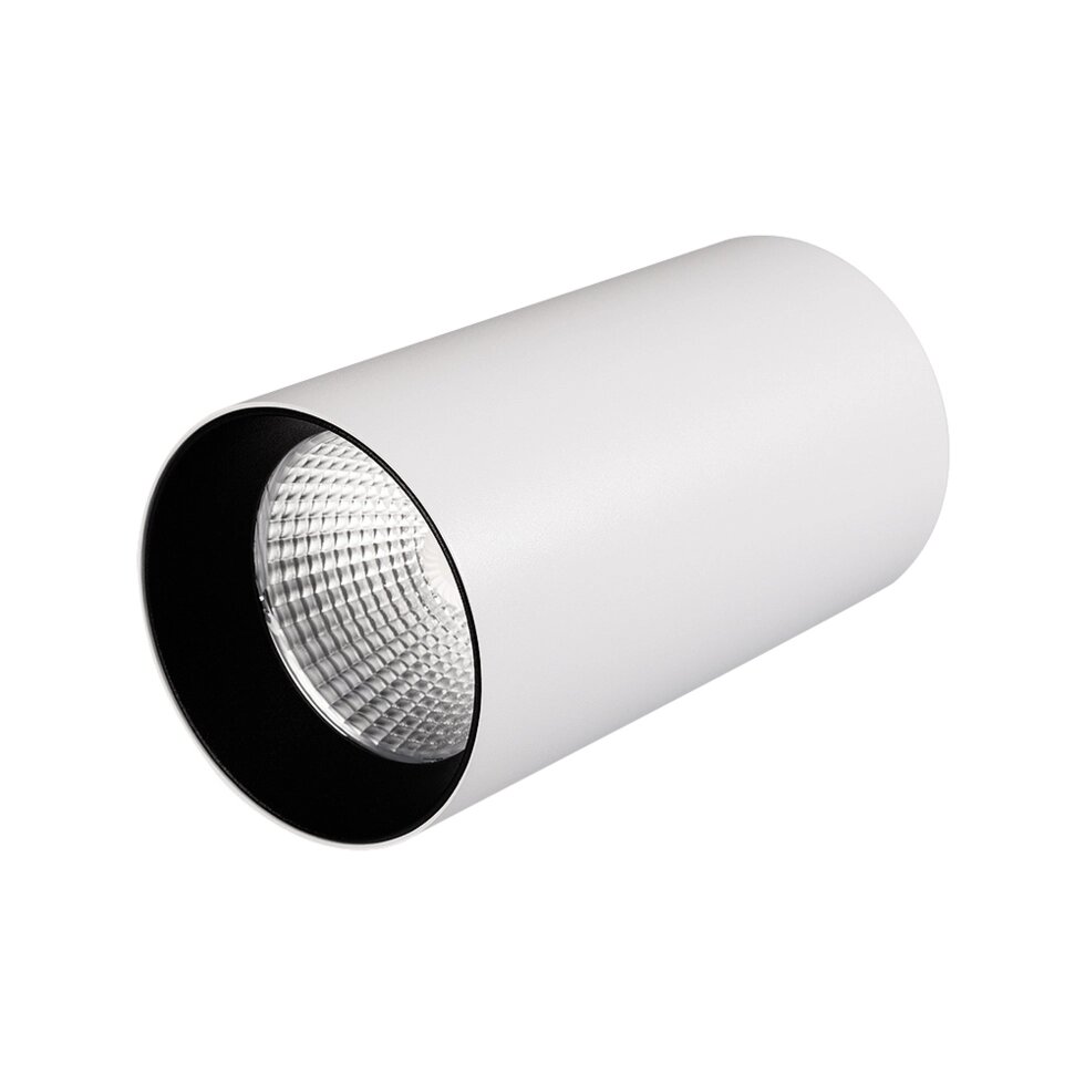 Светильник накладной SP-POLO-R85-1-15W Warm White 40deg (White, Black Ring) (Arlight, IP20 Металл, 3 года) от компании ФЕРОСВЕТ - фото 1