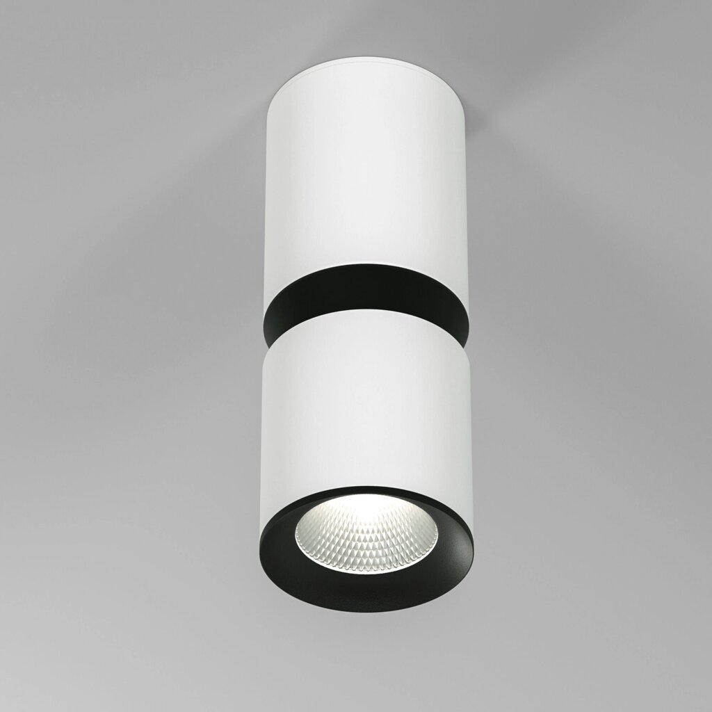 Светильник накладной светодиодный Kayo 12W 4000К белый/чёрный 25048/LED от компании ФЕРОСВЕТ - фото 1