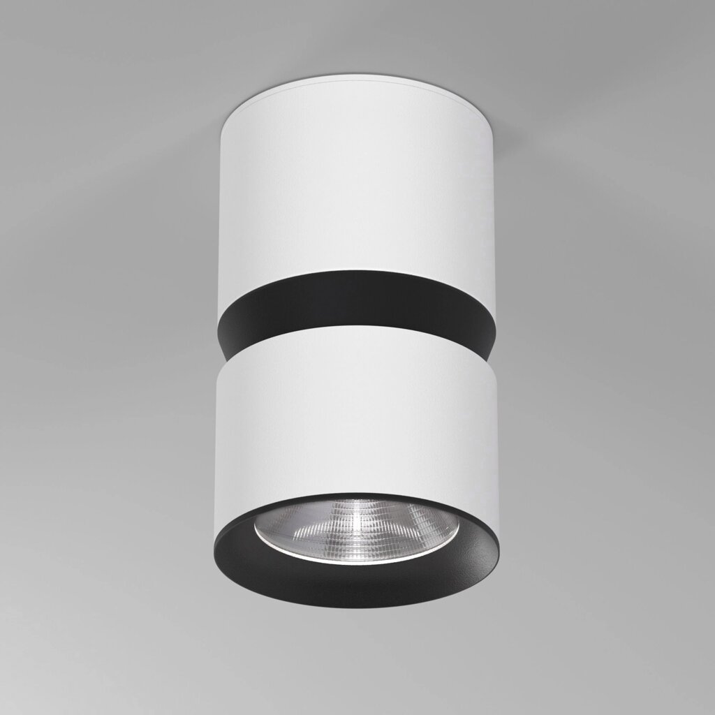Светильник накладной светодиодный Kayo 12W 4000К белый/чёрный 25049/LED от компании ФЕРОСВЕТ - фото 1