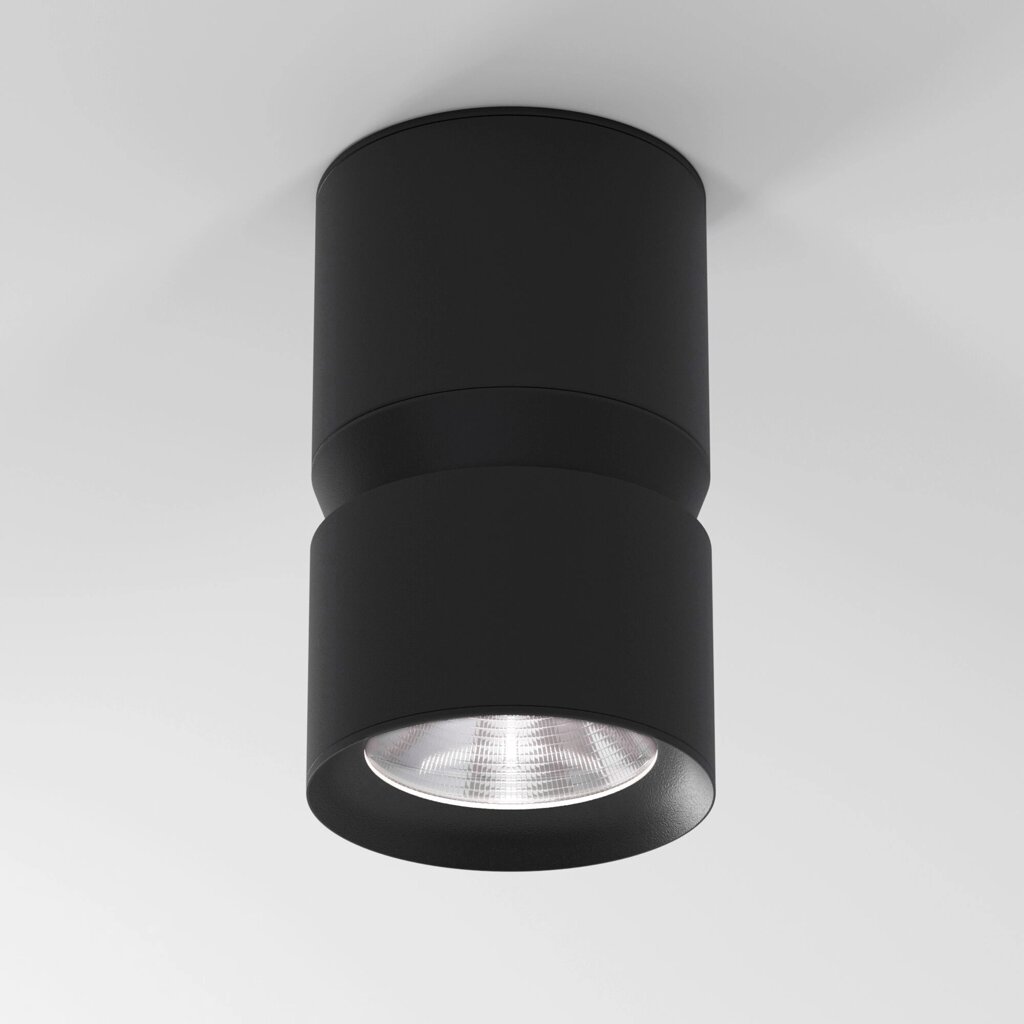 Светильник накладной светодиодный Kayo 12W 4000К чёрный 25049/LED от компании ФЕРОСВЕТ - фото 1