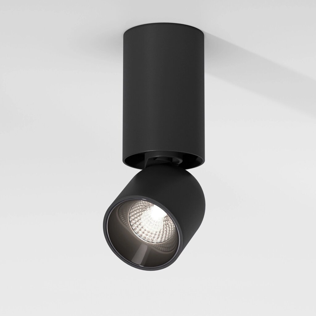 Светильник накладной светодиодный Spot 8W 4000K черный 25106/LED от компании ФЕРОСВЕТ - фото 1