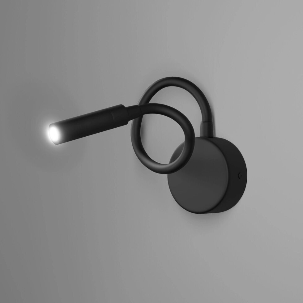Светильник настенный светодиодный BARD 40117/LED черный от компании ФЕРОСВЕТ - фото 1