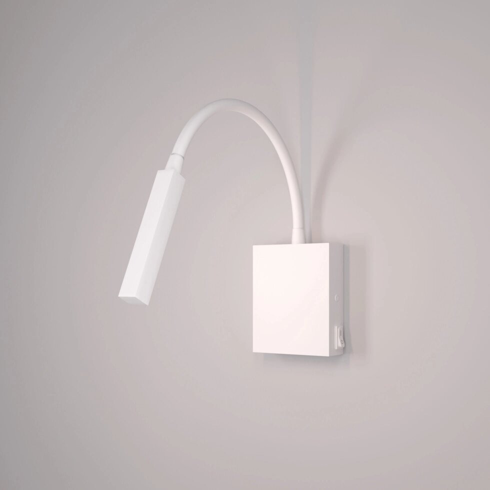 Светильник настенный светодиодный KNOB 40118/LED белый от компании ФЕРОСВЕТ - фото 1
