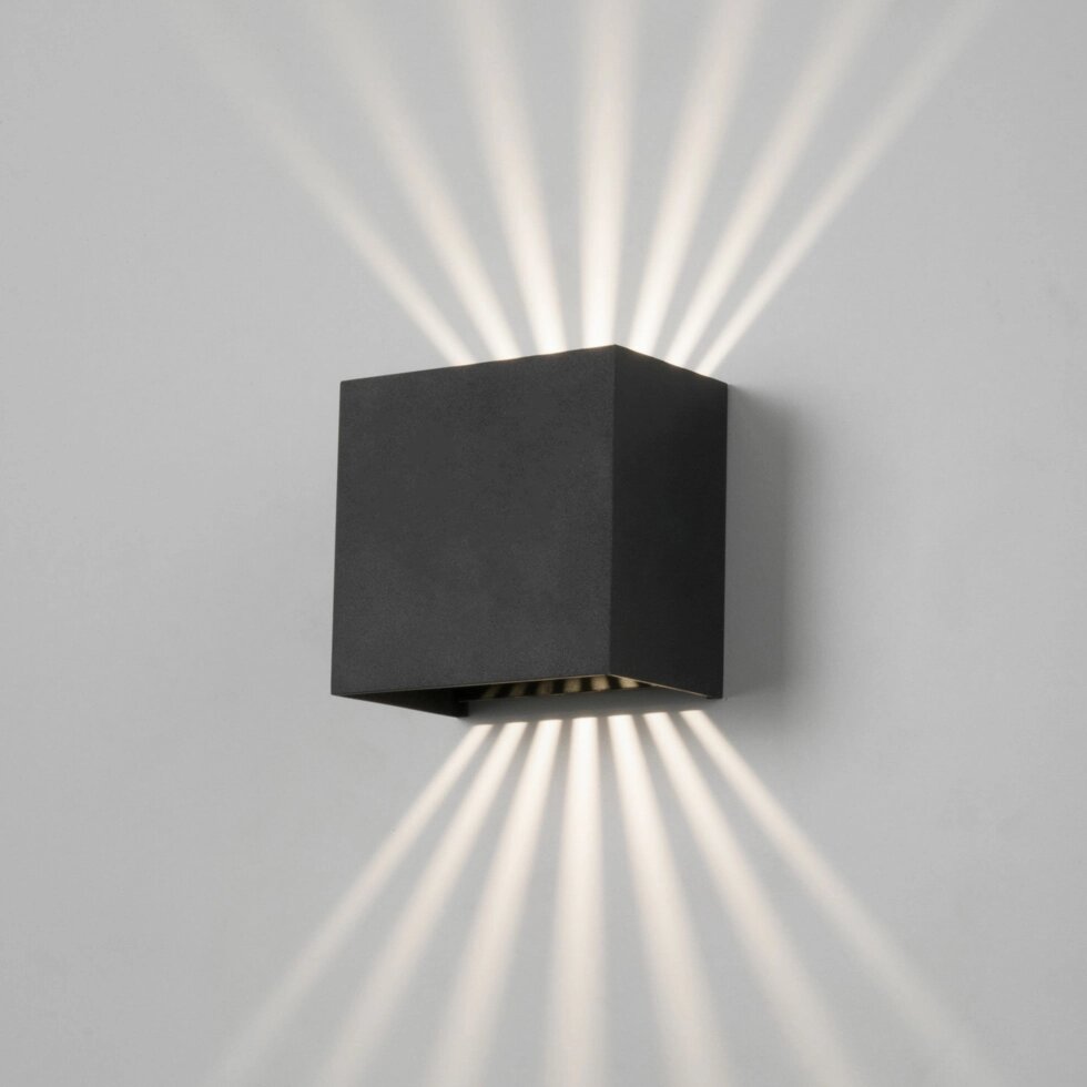 Светильник садово-парковый со светодиодами Sole 35149/D черный от компании ФЕРОСВЕТ - фото 1