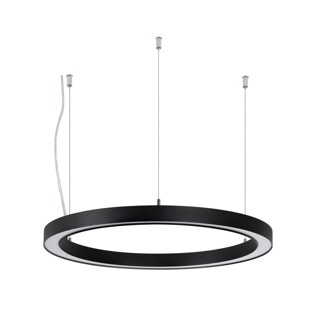 Светильник SP-CIRCLE-HANG-O3535-D500-30W Day4000 (RAL9005, 120 deg, 230V) IP40 LED (Arlight, Алюминий) 049359 от компании ФЕРОСВЕТ  ( FEROSVET) - фото 1