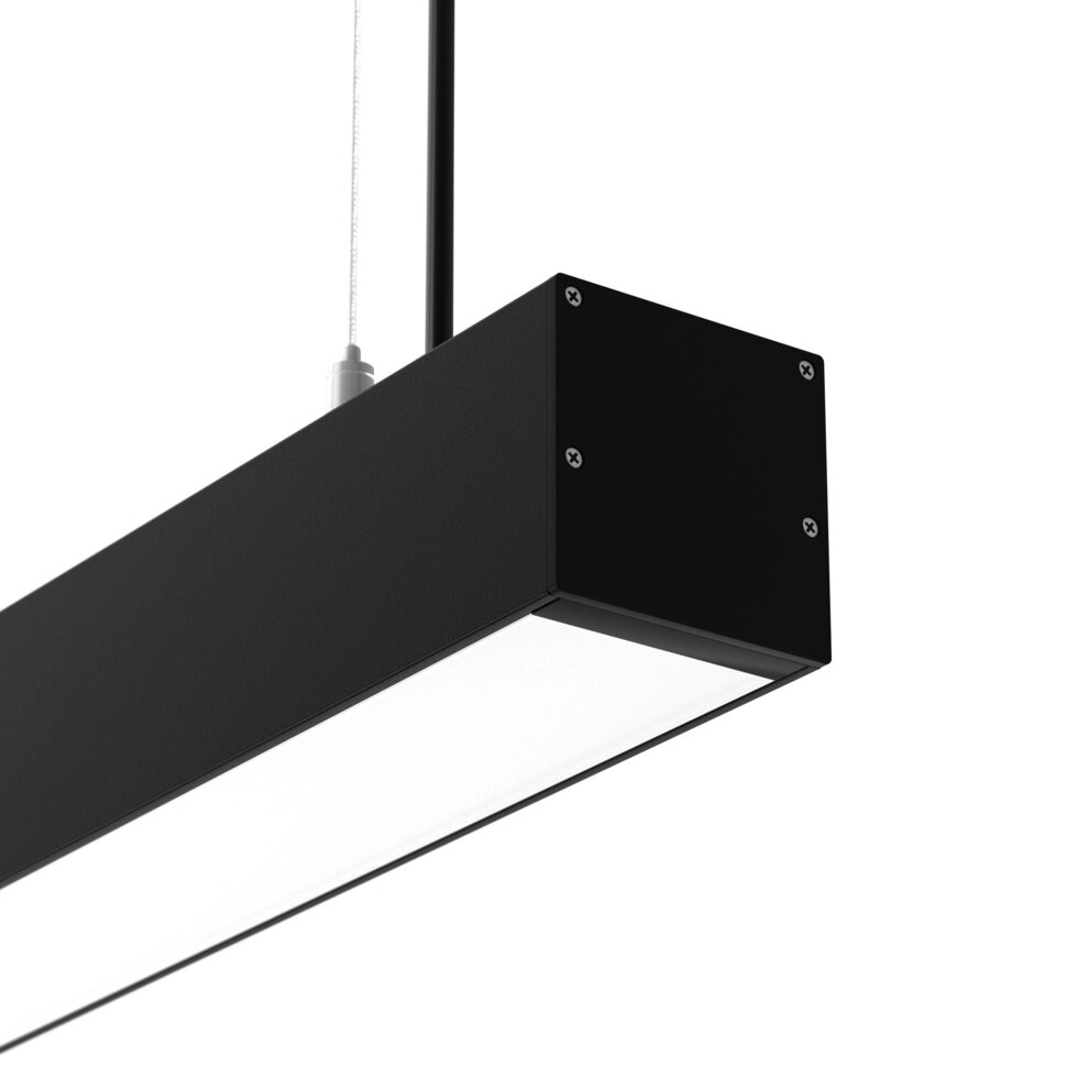 Светильник SP-LINE-HANG-5050-1000-48W Day4000 (BLACK, 230V) (Arlight, Металл) от компании ФЕРОСВЕТ - фото 1