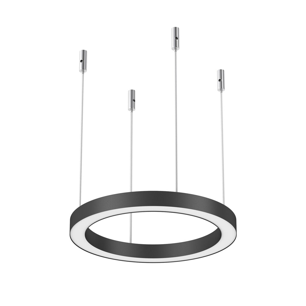 Светильник SP-LINE-HANG-ARC-O3535-D350-35W Warm3000 (BLACK, 230V) (Arlight, Металл) от компании ФЕРОСВЕТ - фото 1